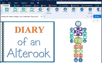 Diary of an Alterook – Pointers to Pass the Alteryx Designer Core Certification Exam
