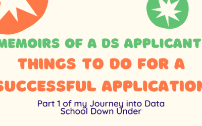 Memoirs of a Data School Applicant: Things to Do for a Successful Application