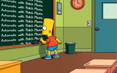 Beat the Boredom with Batch Macros