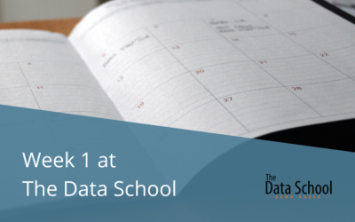 Week 1 at The Data School