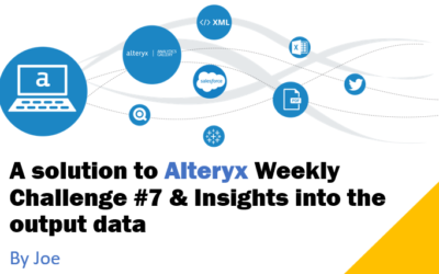 A solution to Alteryx Weekly Challenge #7 & Insights into the output data