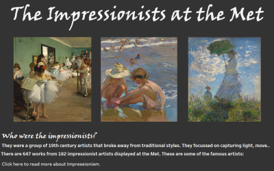 The Impressionists at the Met